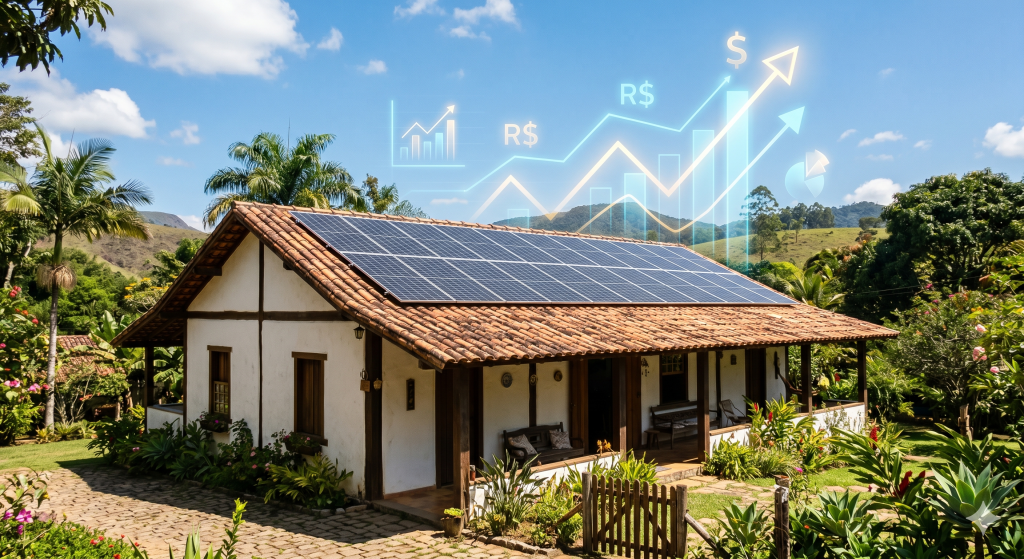 Financiamento solar energia solar economia